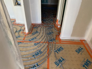 Plancher chauffant basse température — Saint-Malo