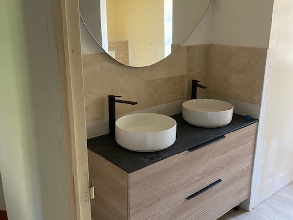 Plomberie Meuble double vasque à Saint-Sulliac 2025 — SARL Broussaudier Jonathan